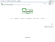 Tablet Screenshot of placasverdes.com
